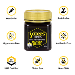 Pure NZ 20+ Manuka Honey - 250g